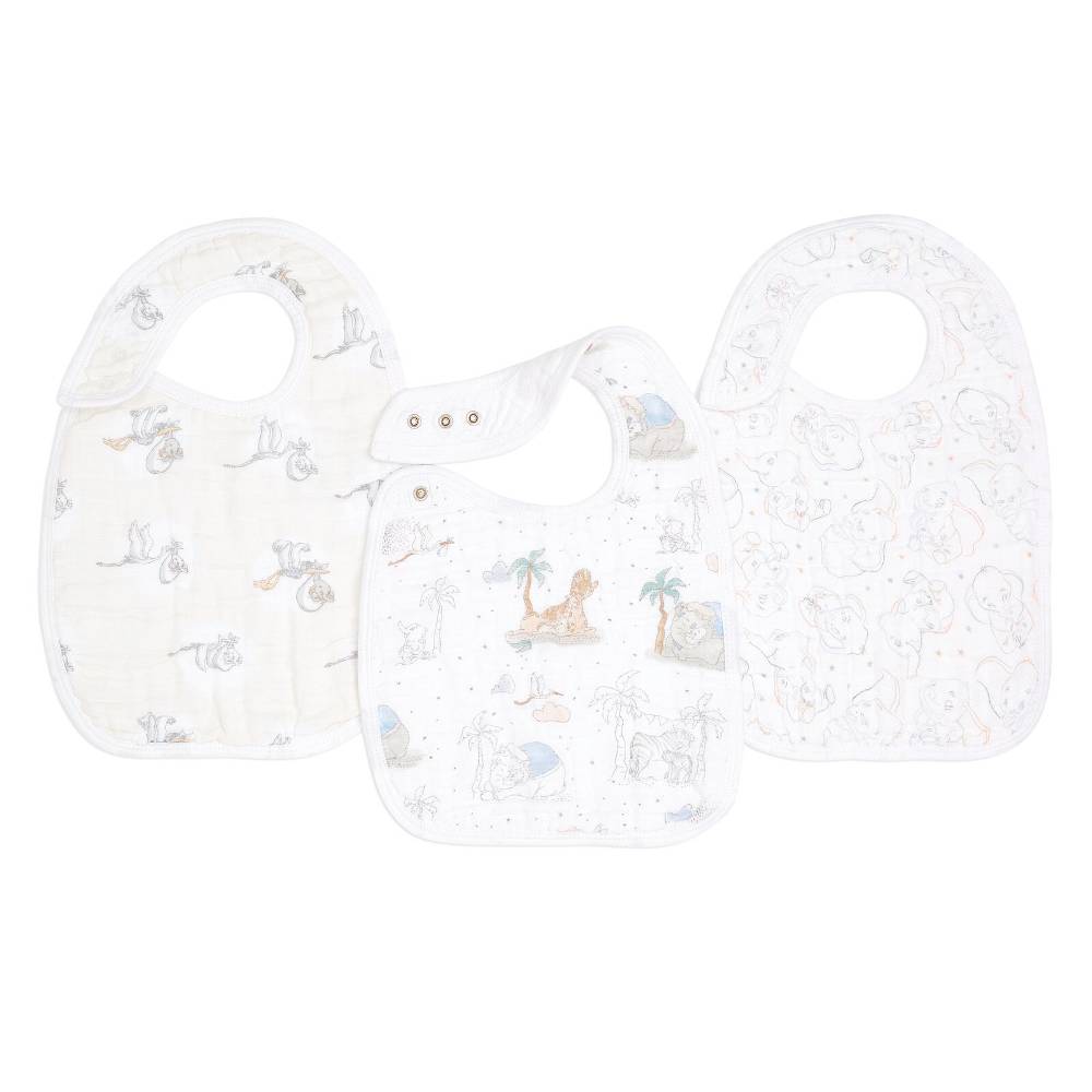 Aden & Anais Snap Bibs - 3 pack-9