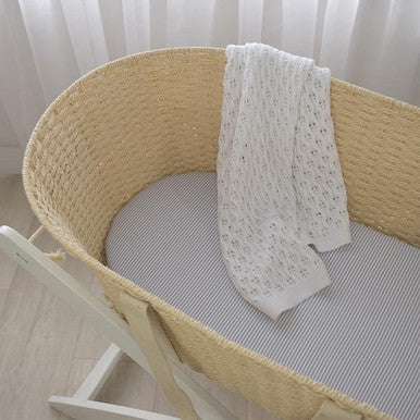 Living Textile Moses/Pram Fitted Sheets-1