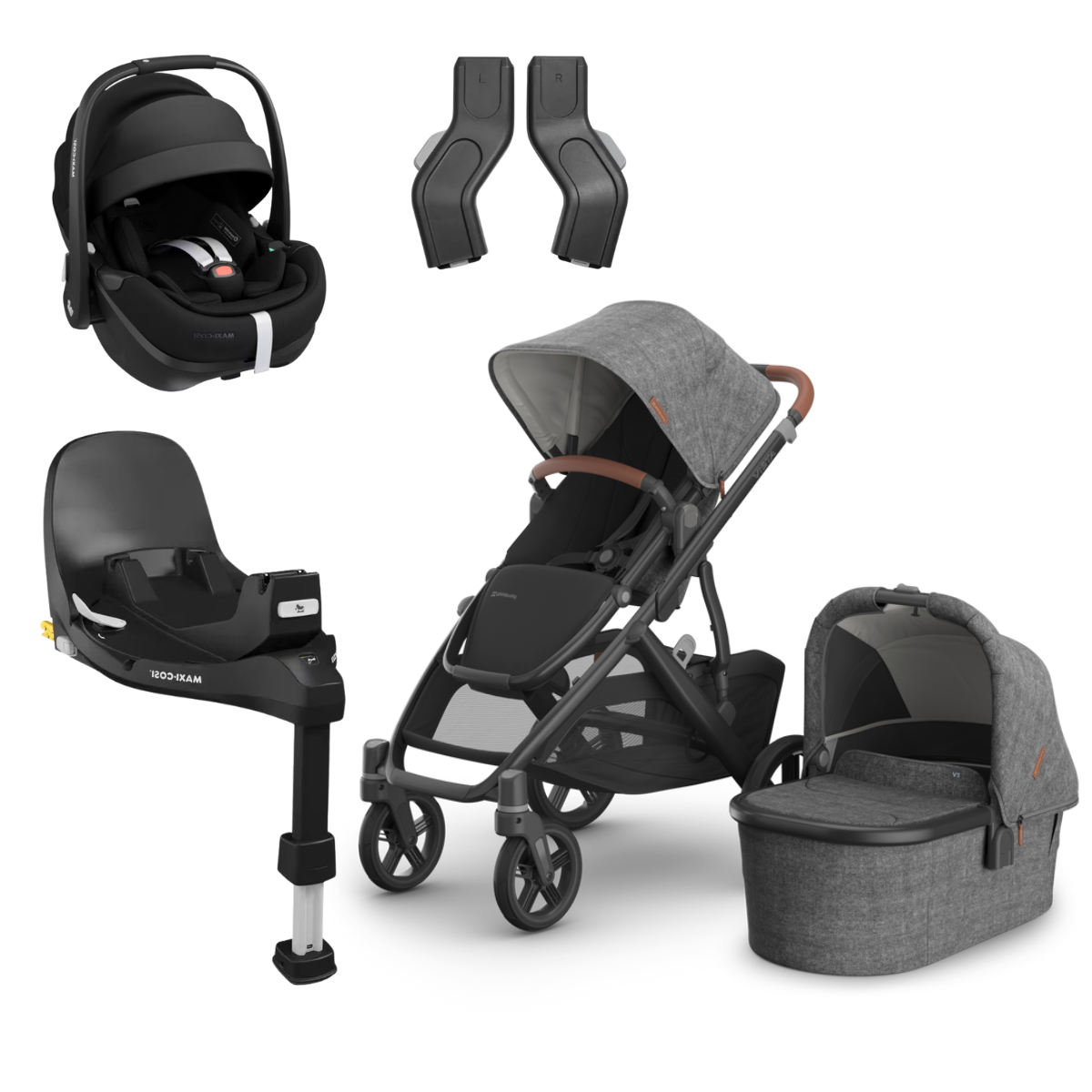 UPPAbaby Vista V3 and Maxi Cosi Pebble 360 Pro² Bundle-2
