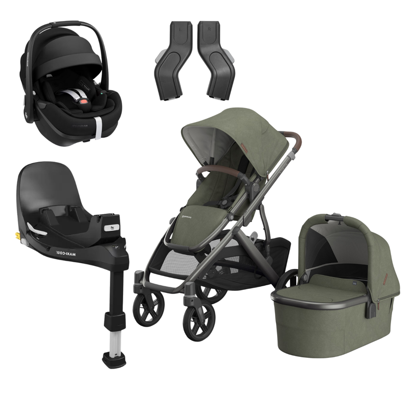 UPPAbaby Vista V3 and Maxi Cosi Pebble 360 Pro² Bundle-8
