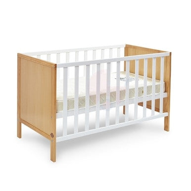 Super Nanny Addington Cot - Natural/White-1