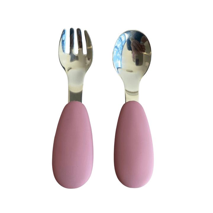 Petite Eats Metal Cutlery Set (2pc)-4