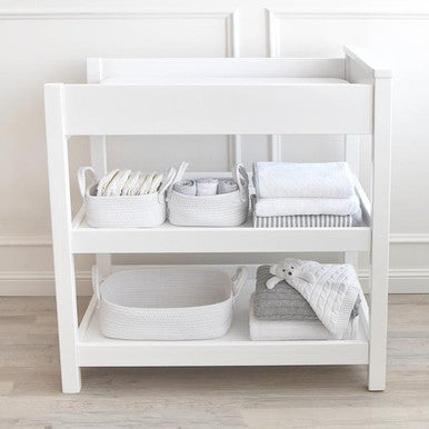 Living Textiles 3pc Storage Set - White-1