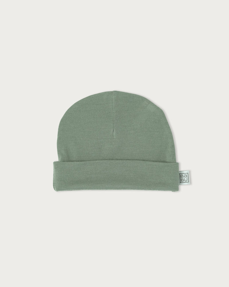 Babu Merino Beanie/Hat - Sage-3