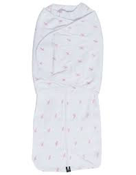 Mum 2 Mum Summer Dream Swaddle - Pink Cross-1