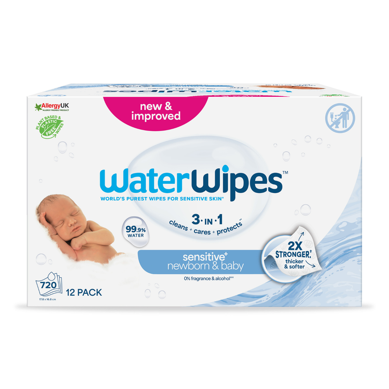 WaterWipes Chemical Free Baby Wipes 720s-1