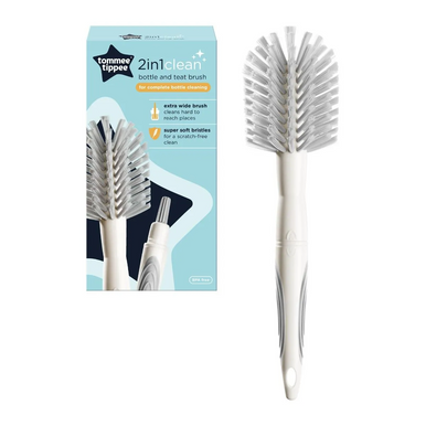 Tommee Tippee 2-in-1 Clean Bottle and Teat Brush-1