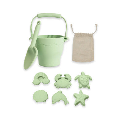 Playground 8Pc Silicone Beach Bucket Set-2