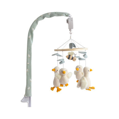 Living Textiles Musical Mobile Set - Goosey Goosey-2