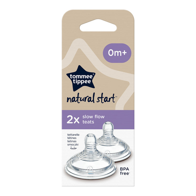 Tommee Tippee Natural Start Teats 2pk-6