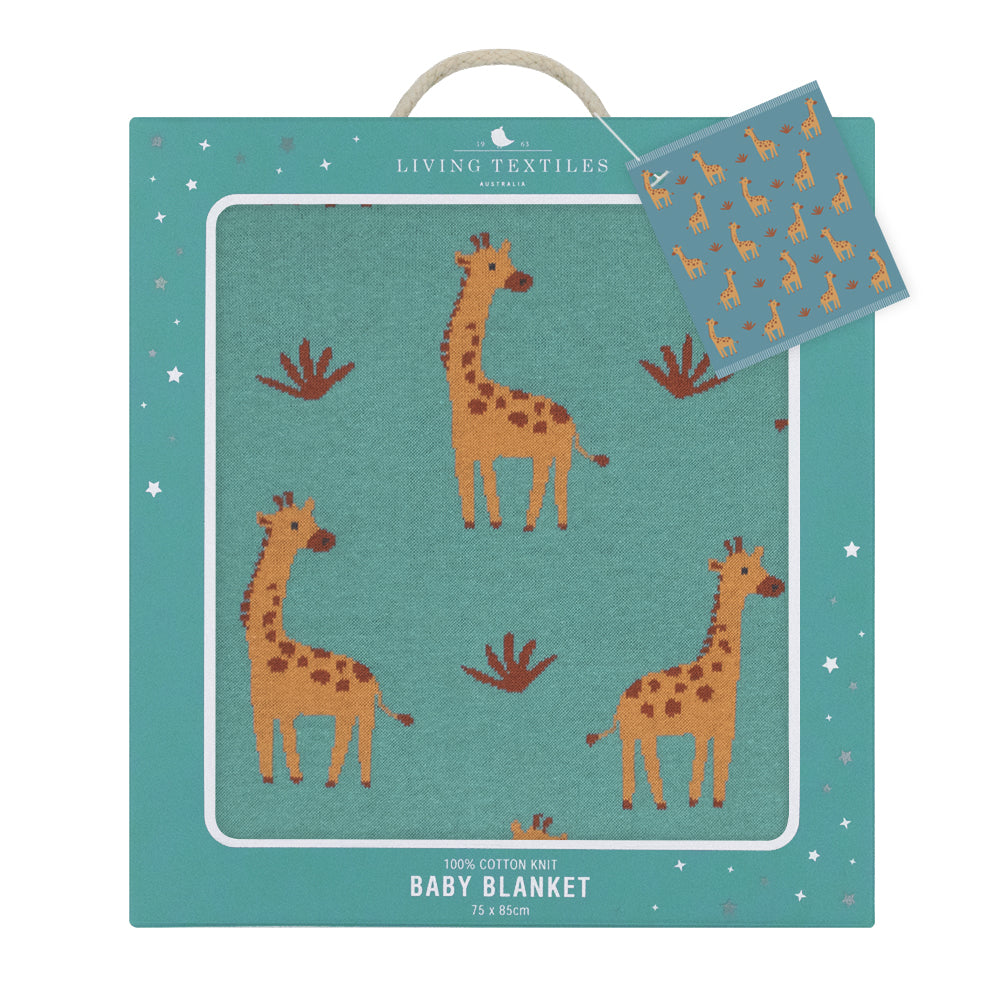 Living Textiles 100% Cotton Whimsical Baby Blanket-18