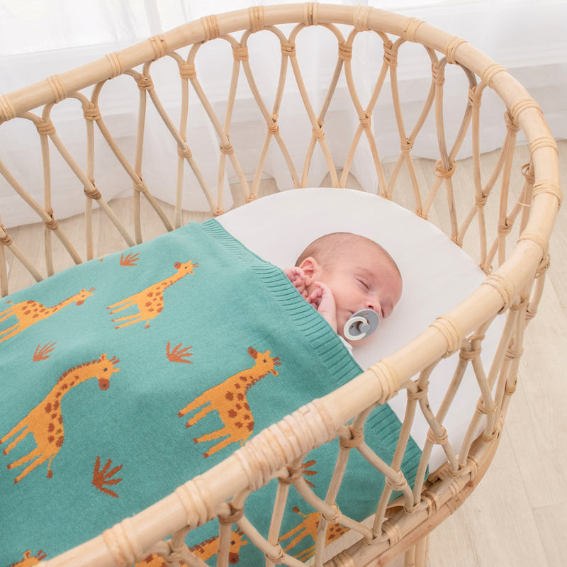 Living Textiles 100% Cotton Whimsical Baby Blanket-13
