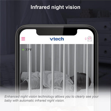 VTech RM9751 Smart Wi-Fi HD Baby Camera-3
