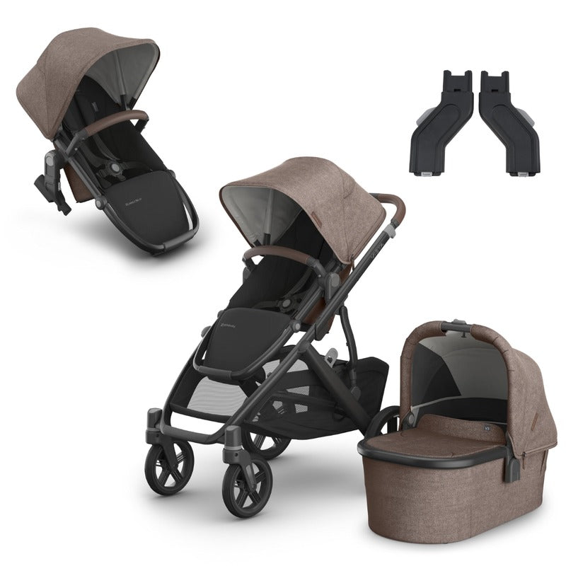 UPPAbaby VISTA V3 Stroller with Rumble Seat Bundle-1