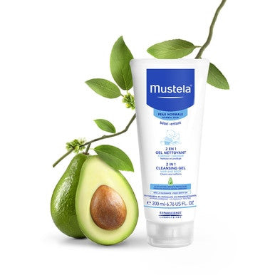 Mustela 2 in 1 Cleansing Gel 200ml-2