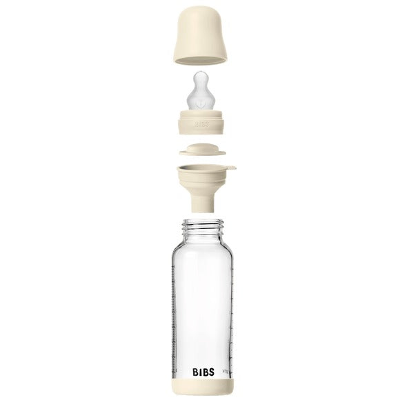 BIBS Baby Bottle Complete Set 2pk - Ivory-2