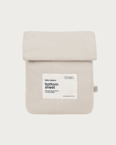 Babu Organic Cot Fitted Sheet-4