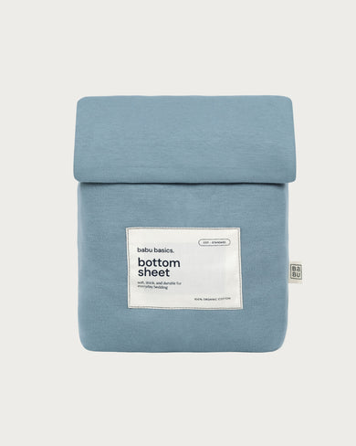 Babu Organic Cot Fitted Sheet-9
