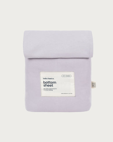 Babu Organic Cot Fitted Sheet-12