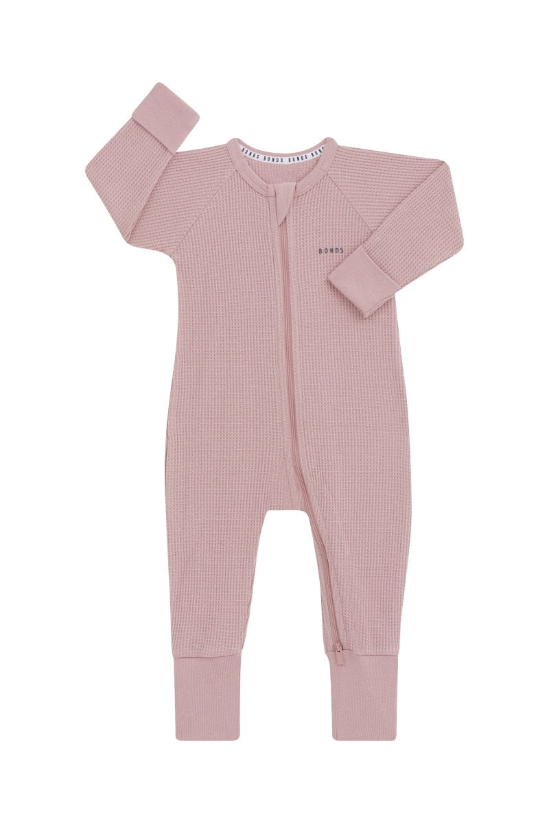 Bonds Waffle Zip Wondersuit -  Jupiter-8