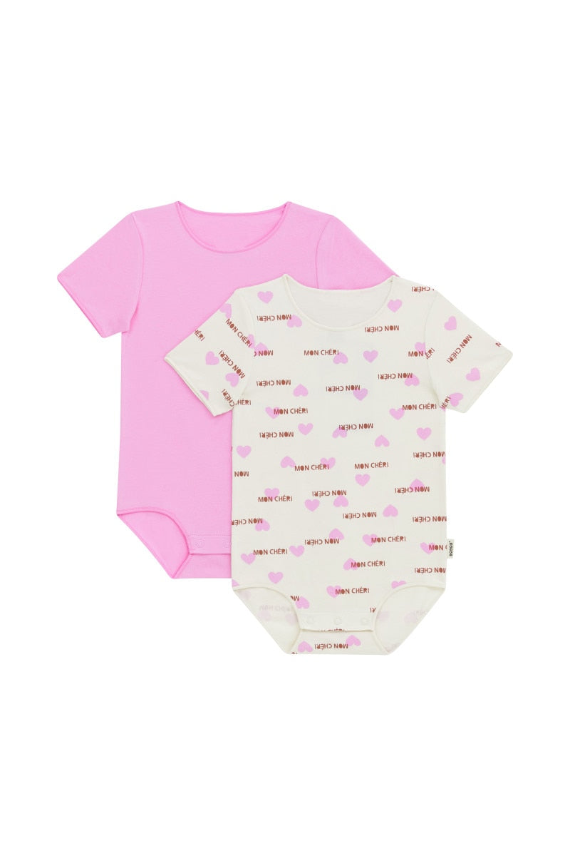 Bonds Wonderbodies Bodysuit 2 Pack - Mini Mon Cheri-5