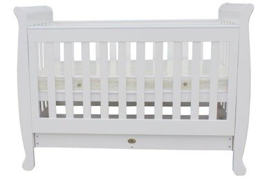 Super Nanny Chelsea Sleigh Cot Bed-14