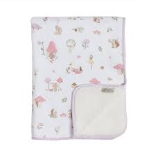Living Textile Jersey Sherpa Blanket-4