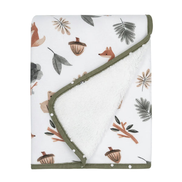 Living Textile Jersey Sherpa Blanket-8