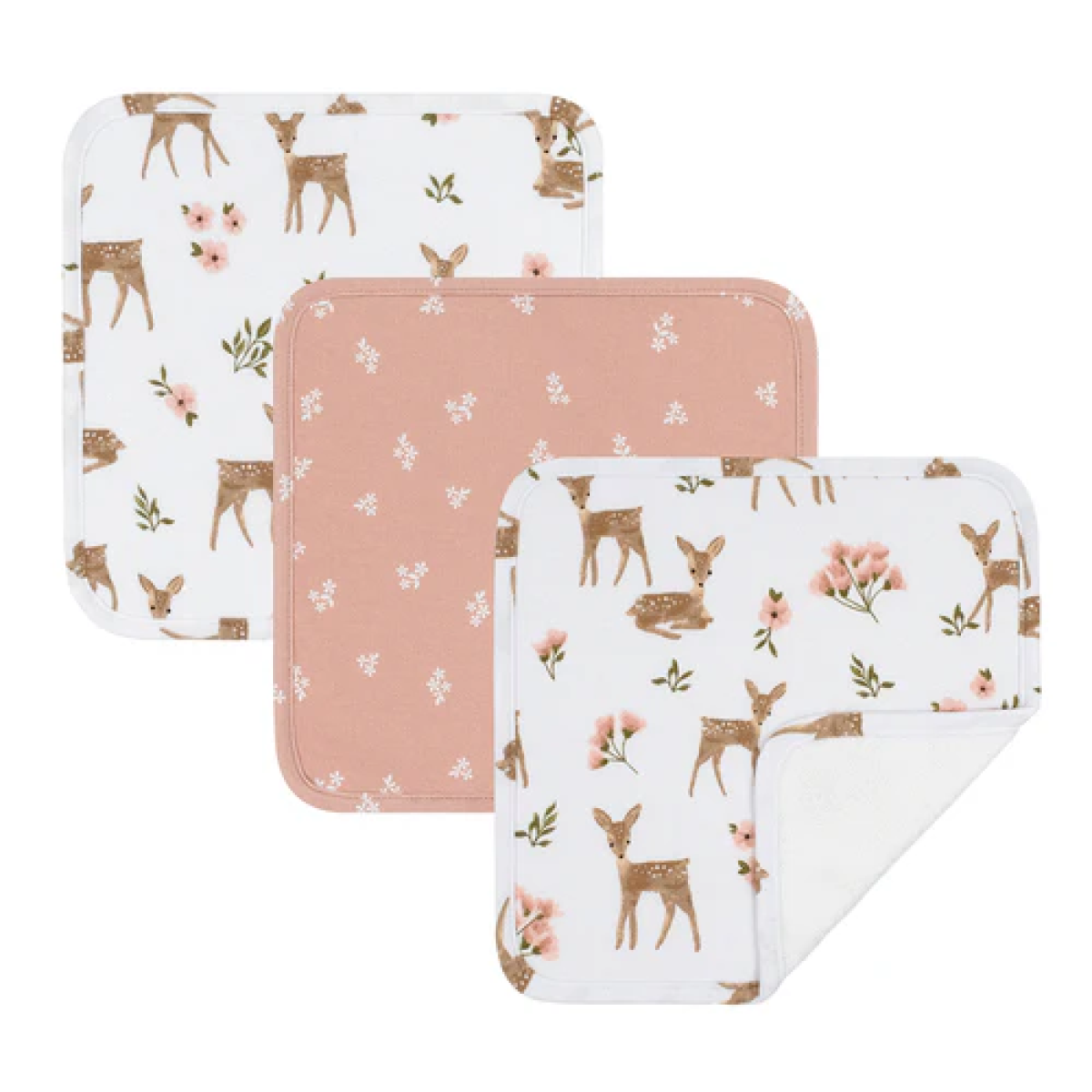 Living Textiles Wash Cloths 3pk-6