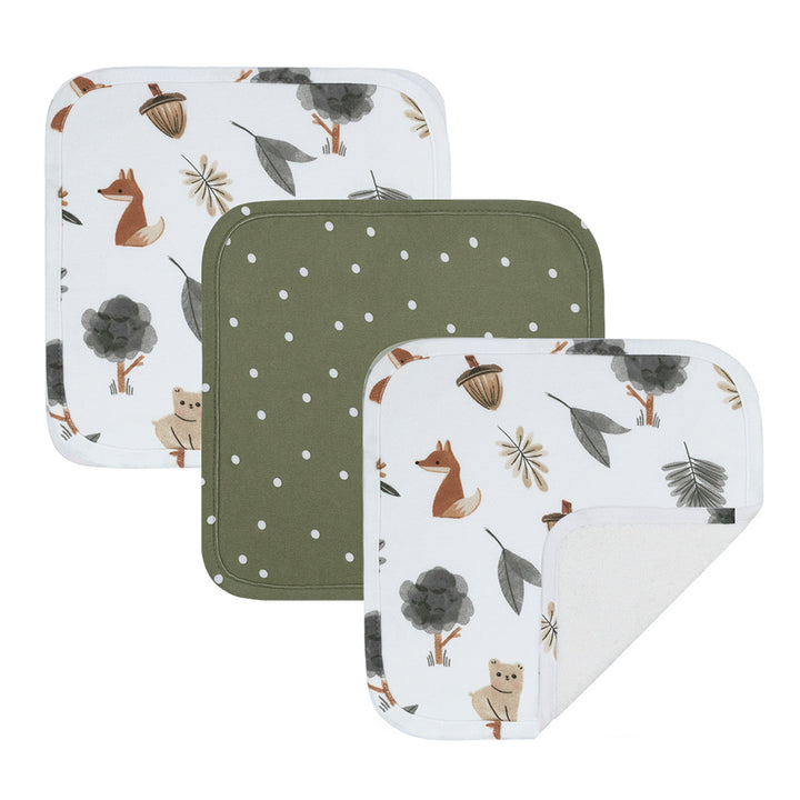 Living Textiles Wash Cloths 3pk-7