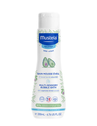 Mustela Multi-sensory Bubble Bath 200ml-1