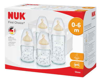 NUK First Choice Plus Starter Set Glass-1