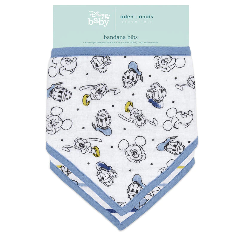 Aden & Anais  Disney Bandana Bib 2pk-4