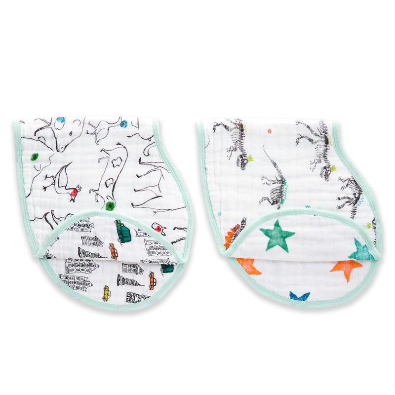 Aden & Anais Burpy Bibs 2pk-12