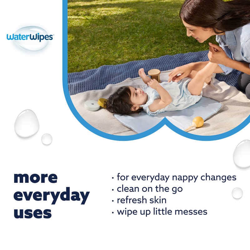WaterWipes Chemical Free Baby Wipes 60s-2