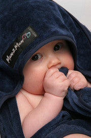 Mum 2 Mum Hooded Towels - Navy-1