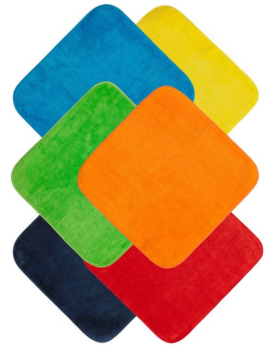 Mum 2 Mum Face Cloth 6 Pack - Brights-2