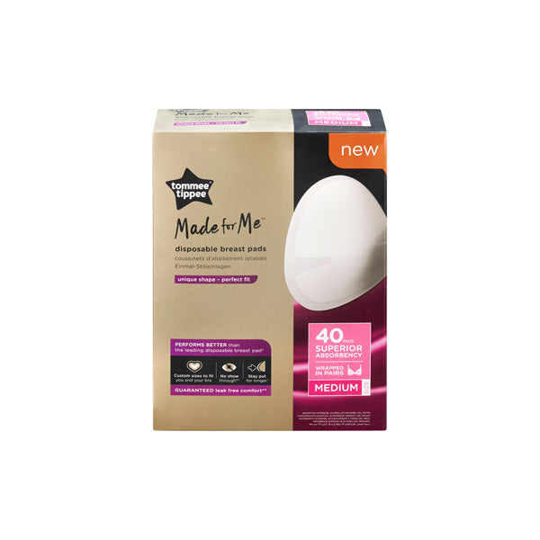 Tommee Tippee Made For Me Disposable Breast Pads 40-pack-4