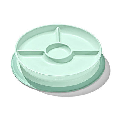 OXO Tot Stick & Stay Suction Divided Plate-3