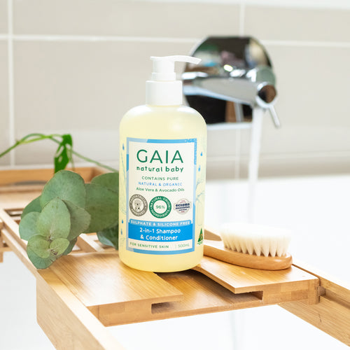 Gaia Natural Baby 2-in-1 Shampoo & Conditioner-4
