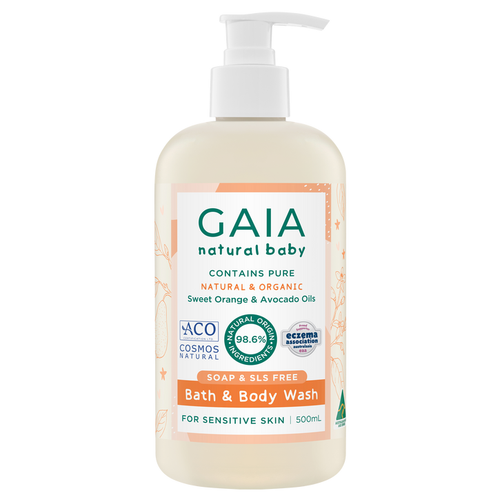 Gaia Natural Baby Bath & Body Wash-5