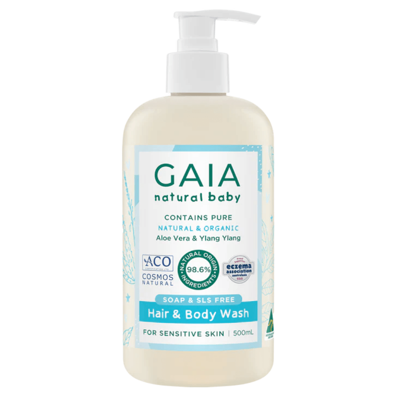 Gaia Natural Baby Hair & Body Wash-4