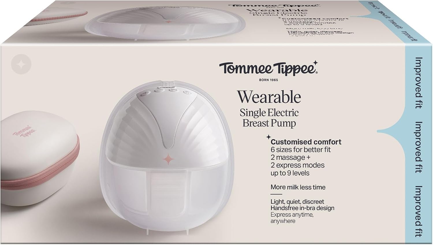 Tommee Tippee Single Wearable Breast Pump-2