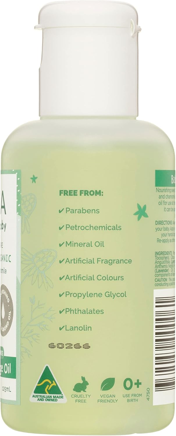 Gaia Natural Baby Baby Massage Oil 125ml-5