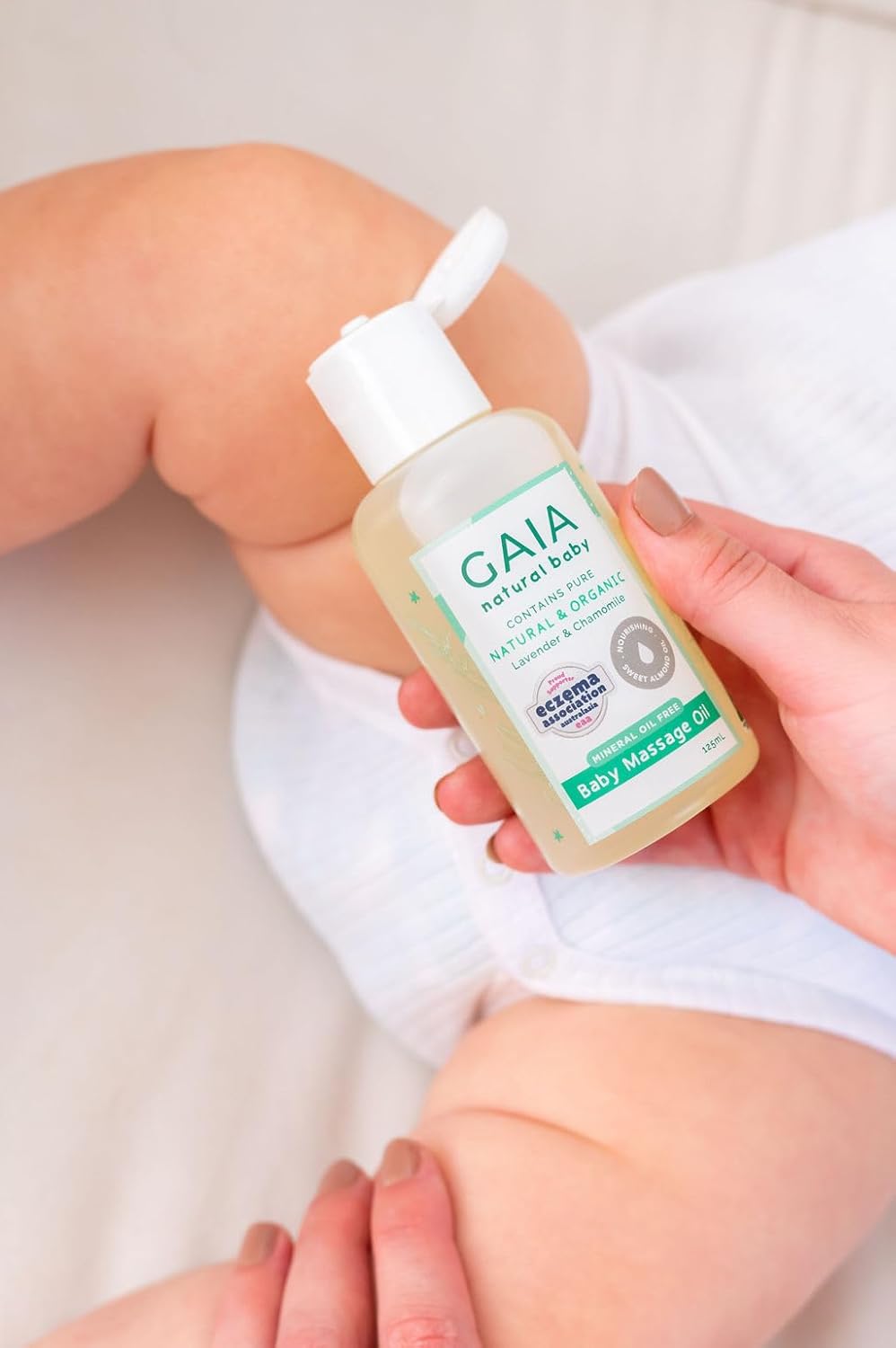 Gaia Natural Baby Baby Massage Oil 125ml-4