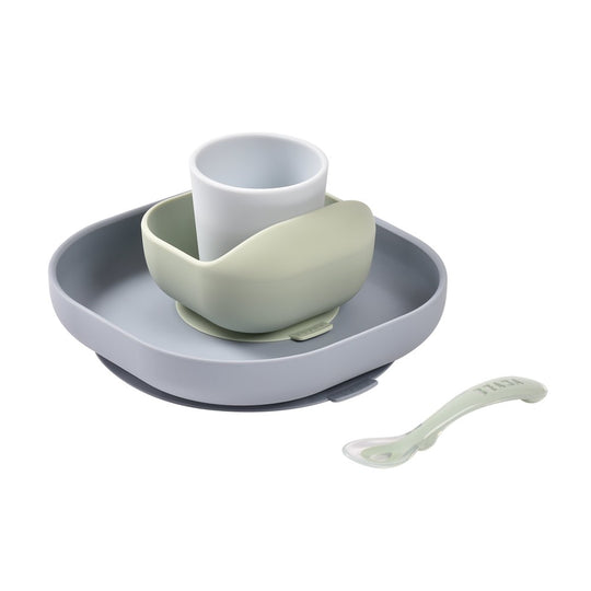 Beaba Silicone Suction Meal Set-8