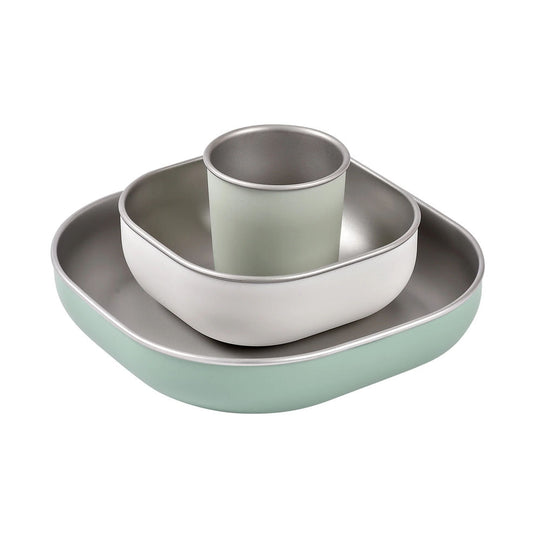 Beaba Stainless Steel Meal Set-4