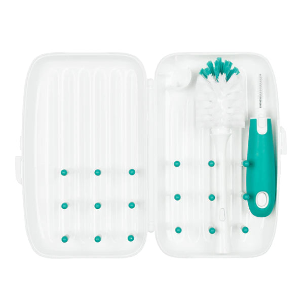 OXO Tot Travel Size Drying Rack with Bottle Brush-16