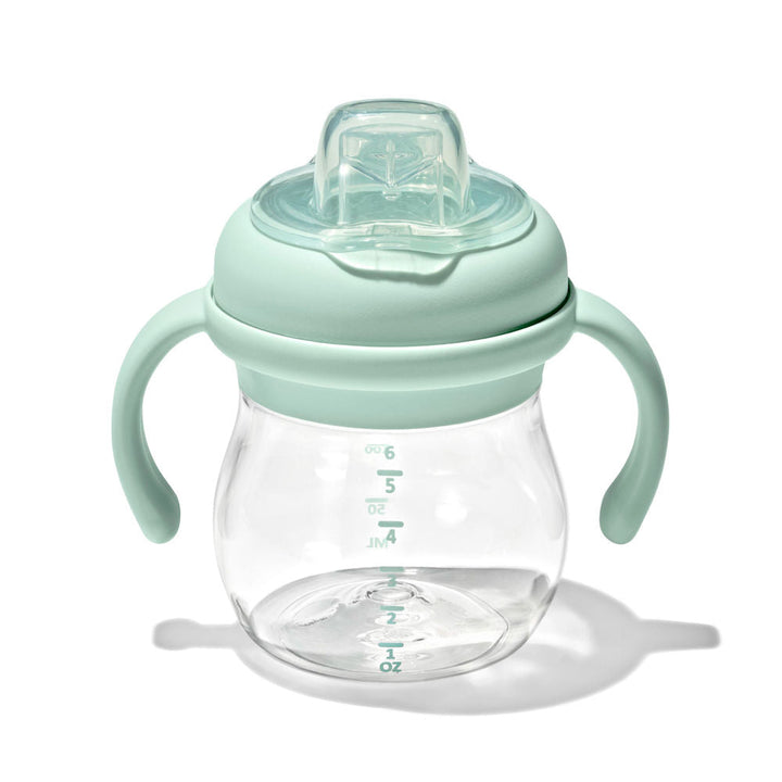 OXO Tot Transitions Soft Spout Sippy Cup with Removable Handles-9