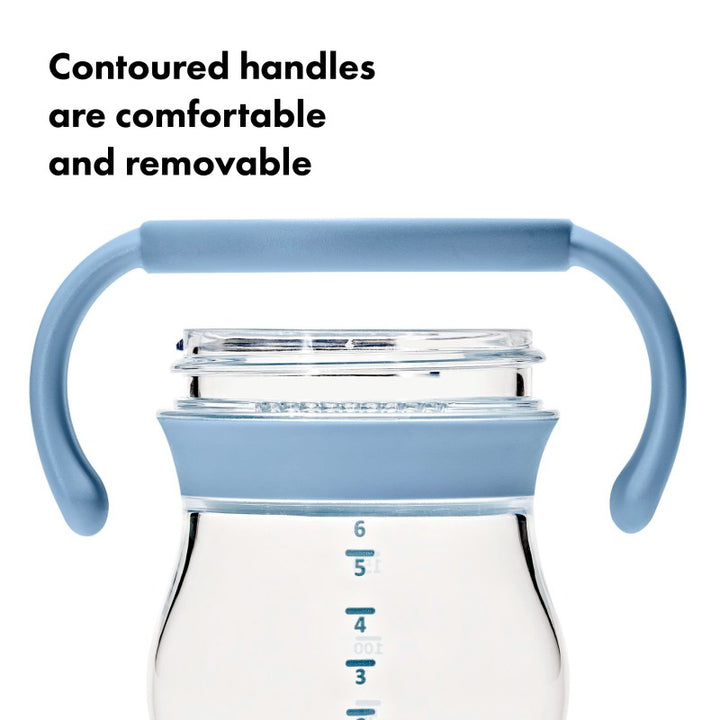 OXO Tot Transitions Soft Spout Sippy Cup with Removable Handles-13